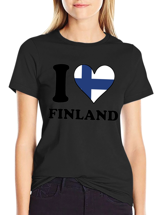I Love Finland T-Shirt - Finnish Pride Tee