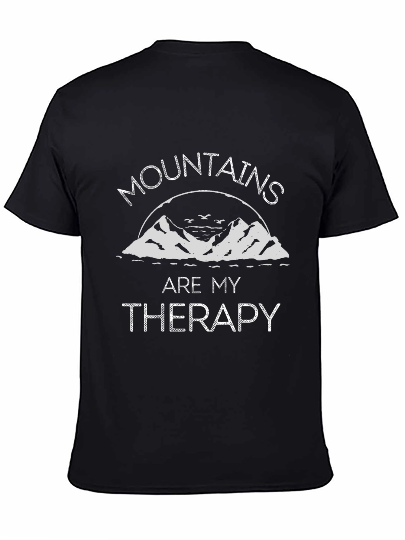 Mountains Are My Therapy Graphic Tee