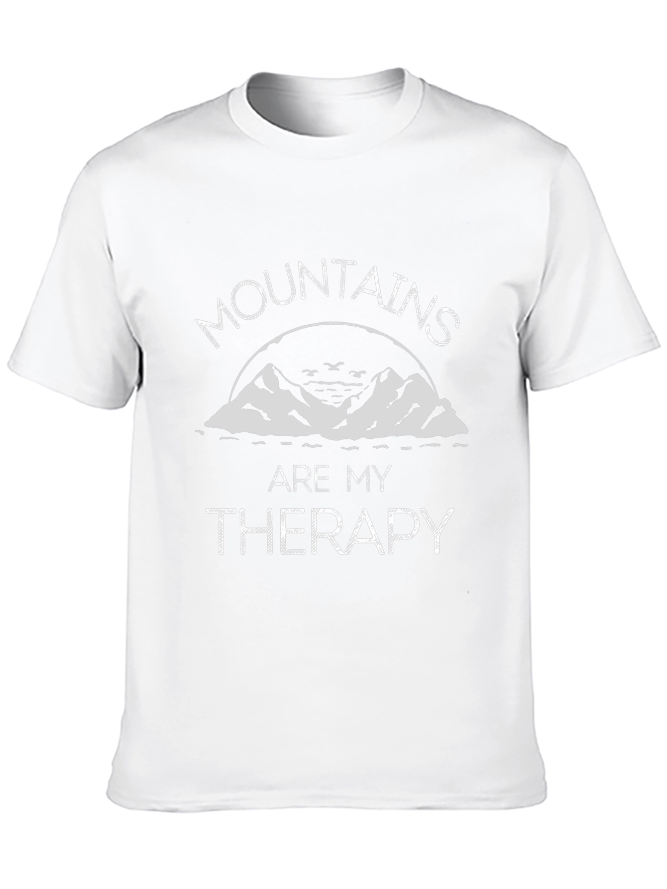 Mountains Are My Therapy Graphic Tee