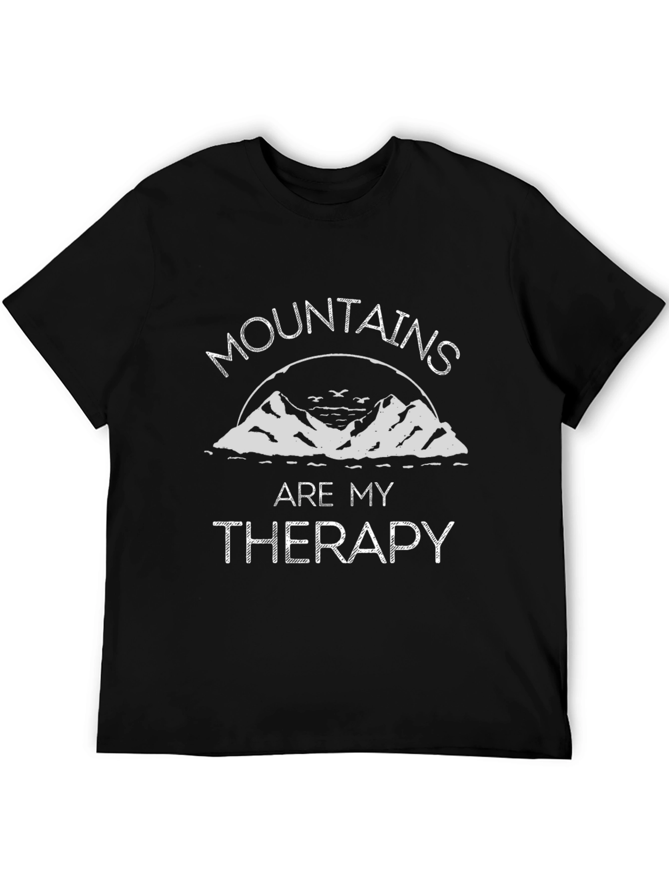 Mountains Are My Therapy Graphic Tee