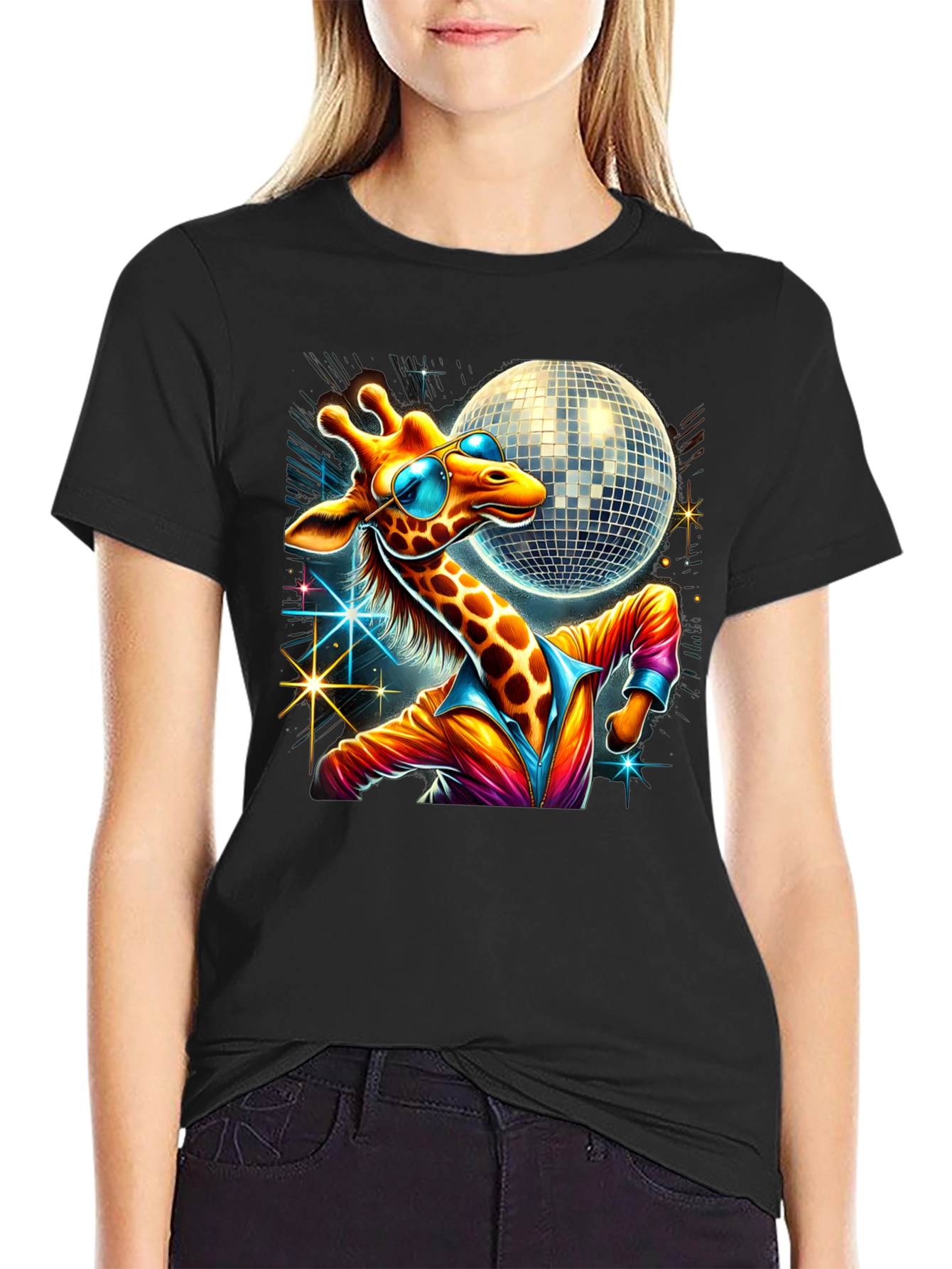 Disco Giraffe T-Shirt