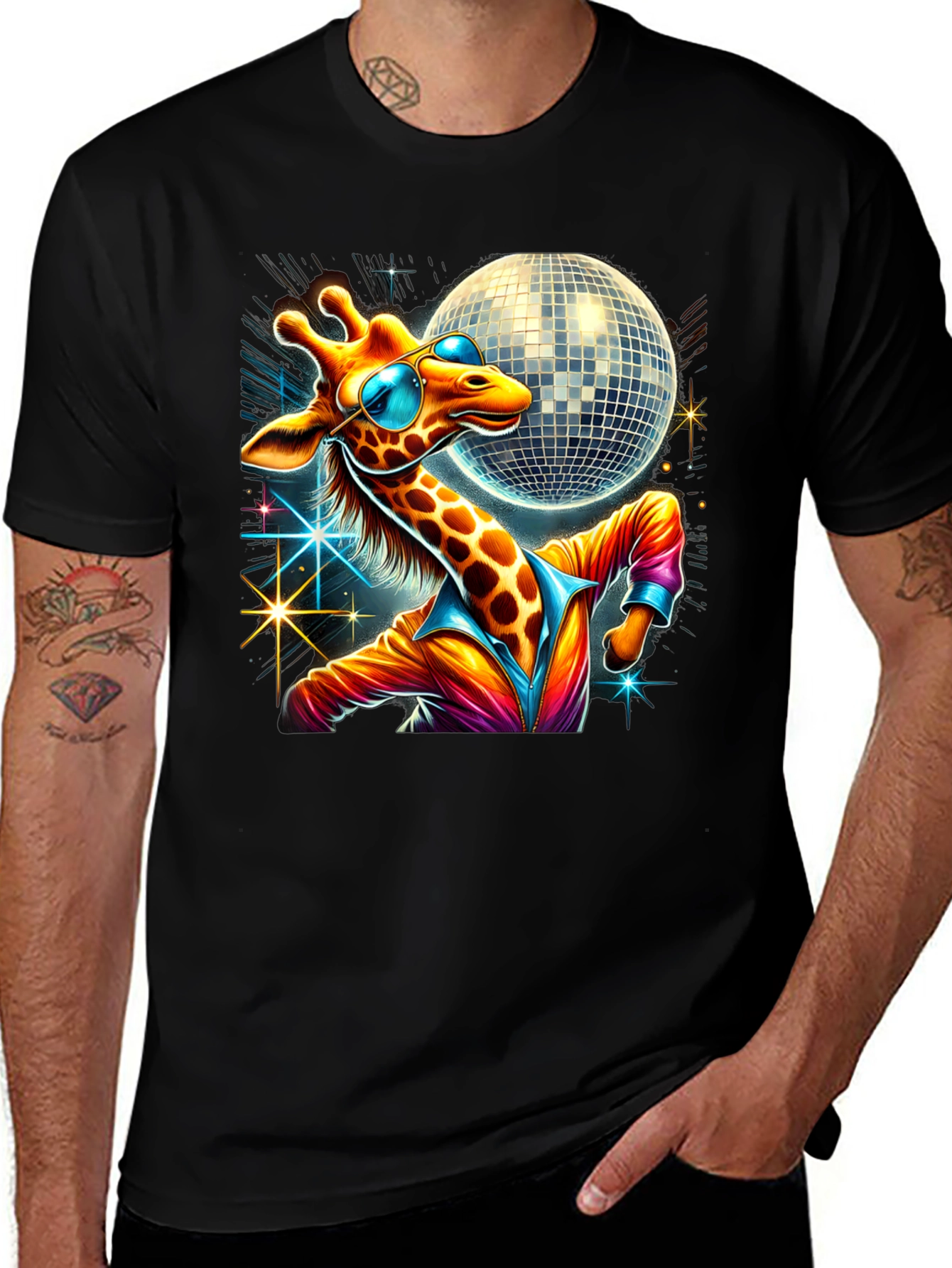 Disco Giraffe T-Shirt