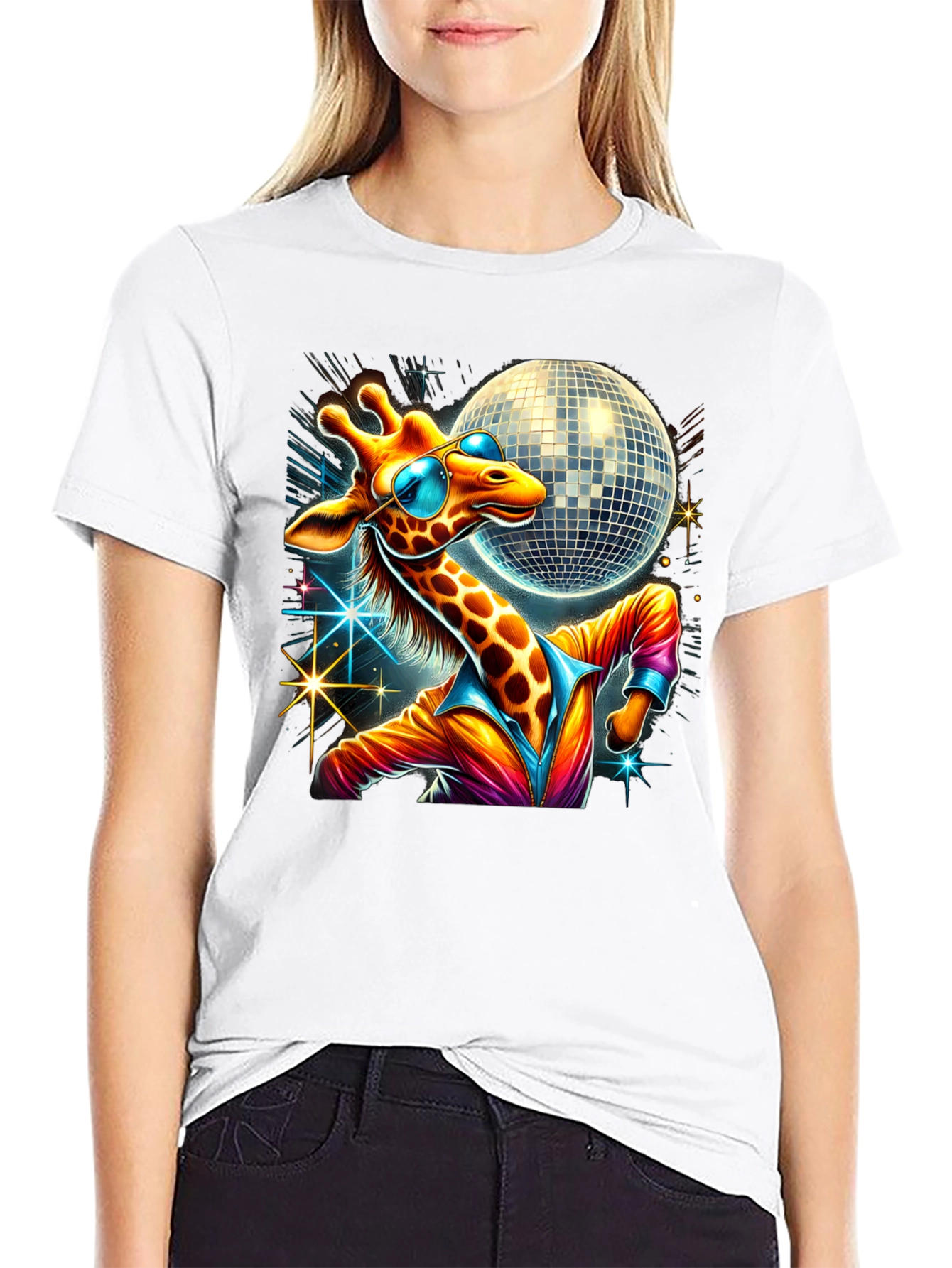 Disco Giraffe T-Shirt
