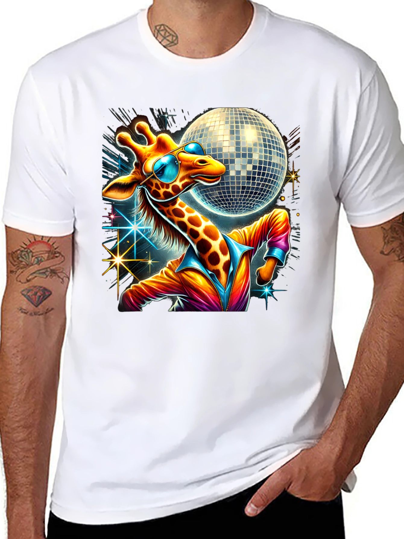 Disco Giraffe T-Shirt