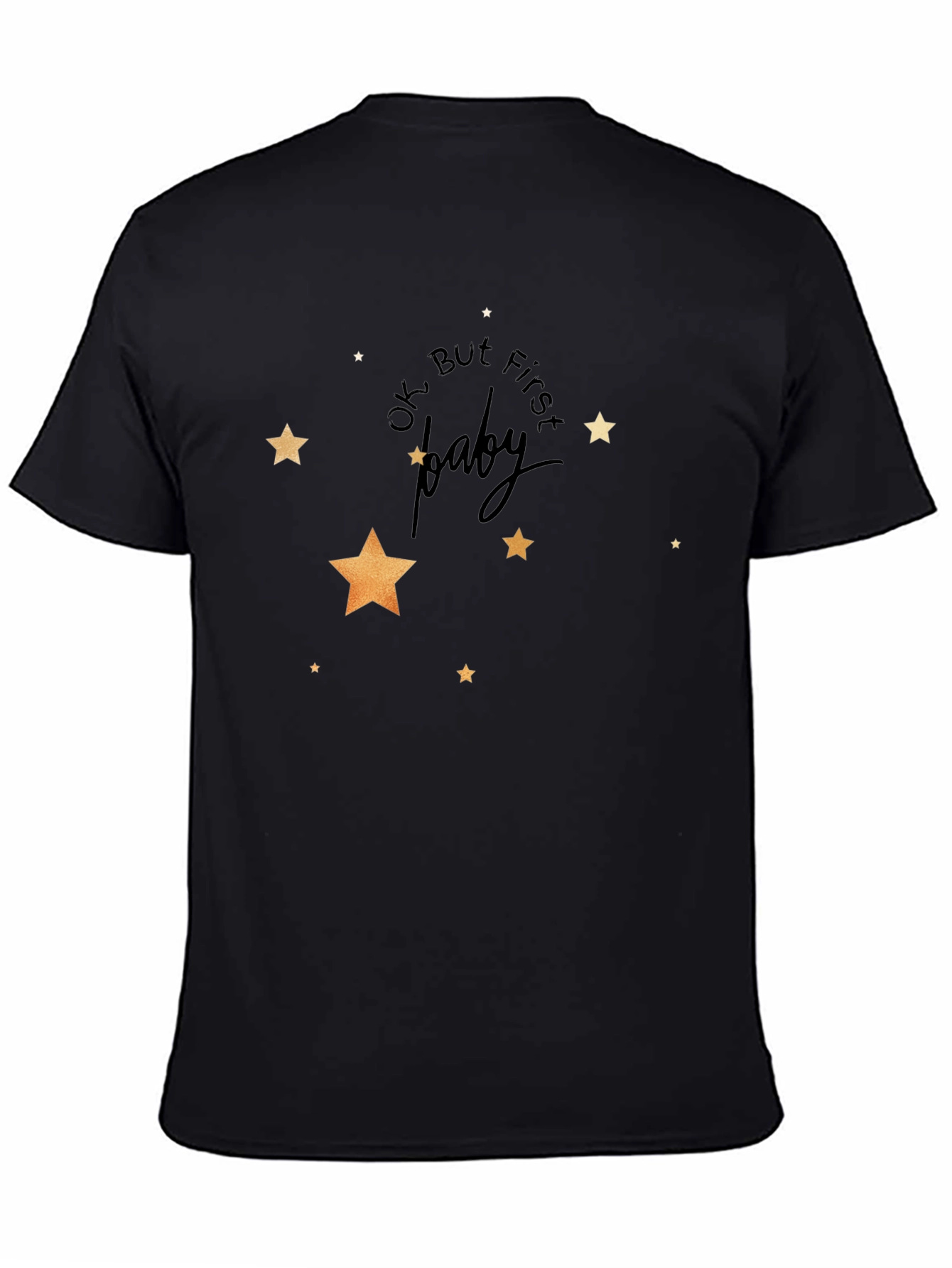 Trendy Ok But First Baby Graphic Tee