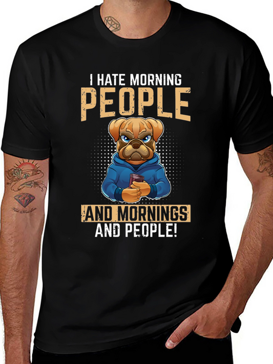 I Hate Morning People Graphic Tee