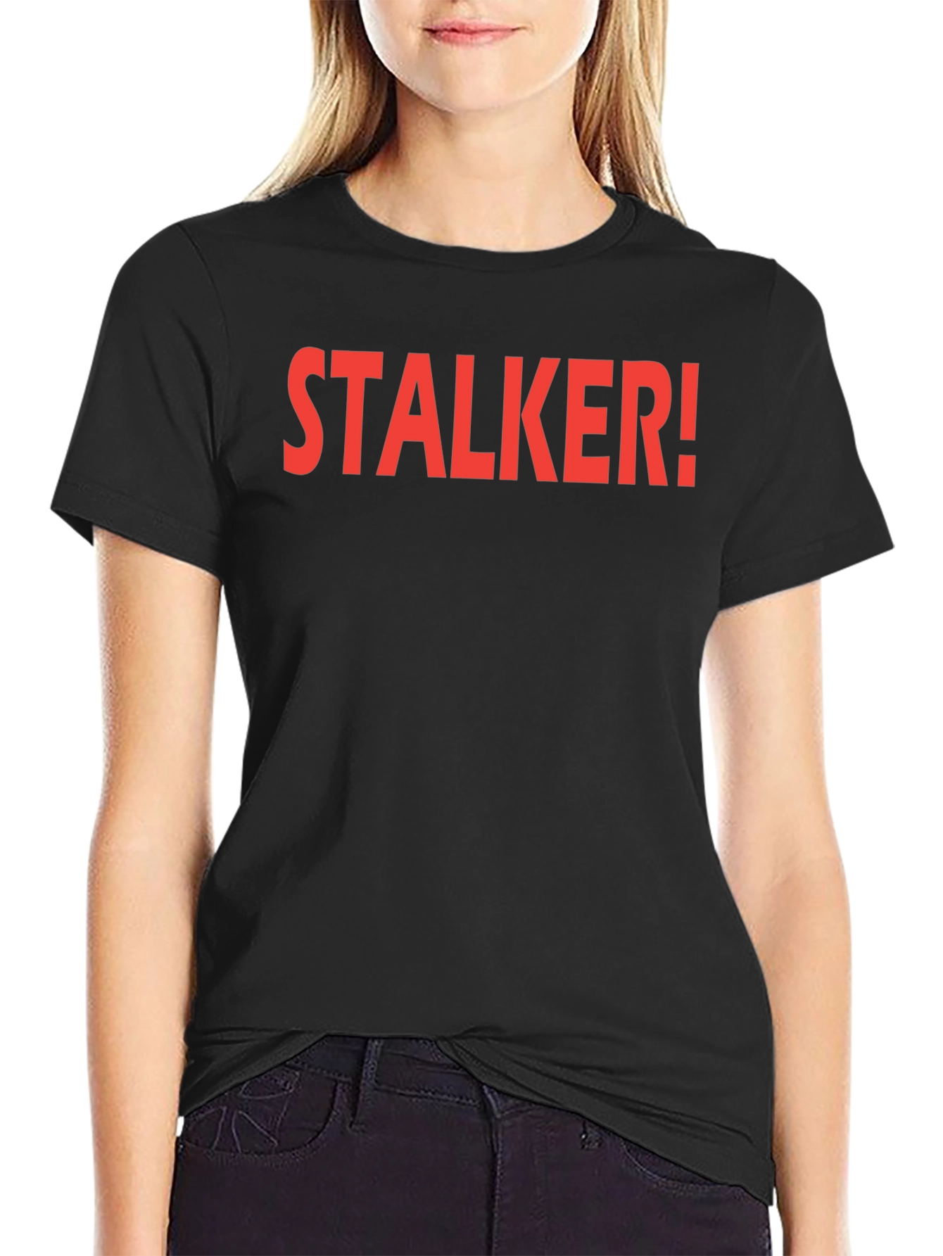 Stalker Graphic Tee - Bold Statement Shirt
