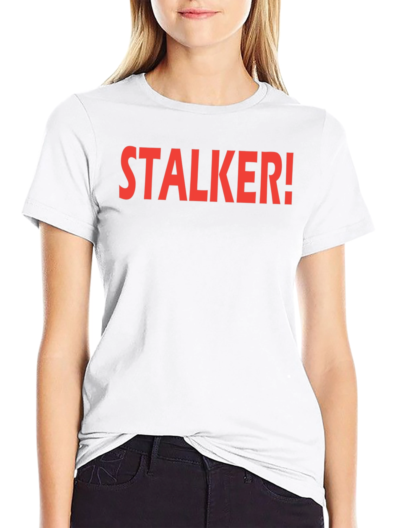 Stalker Graphic Tee - Bold Statement Shirt