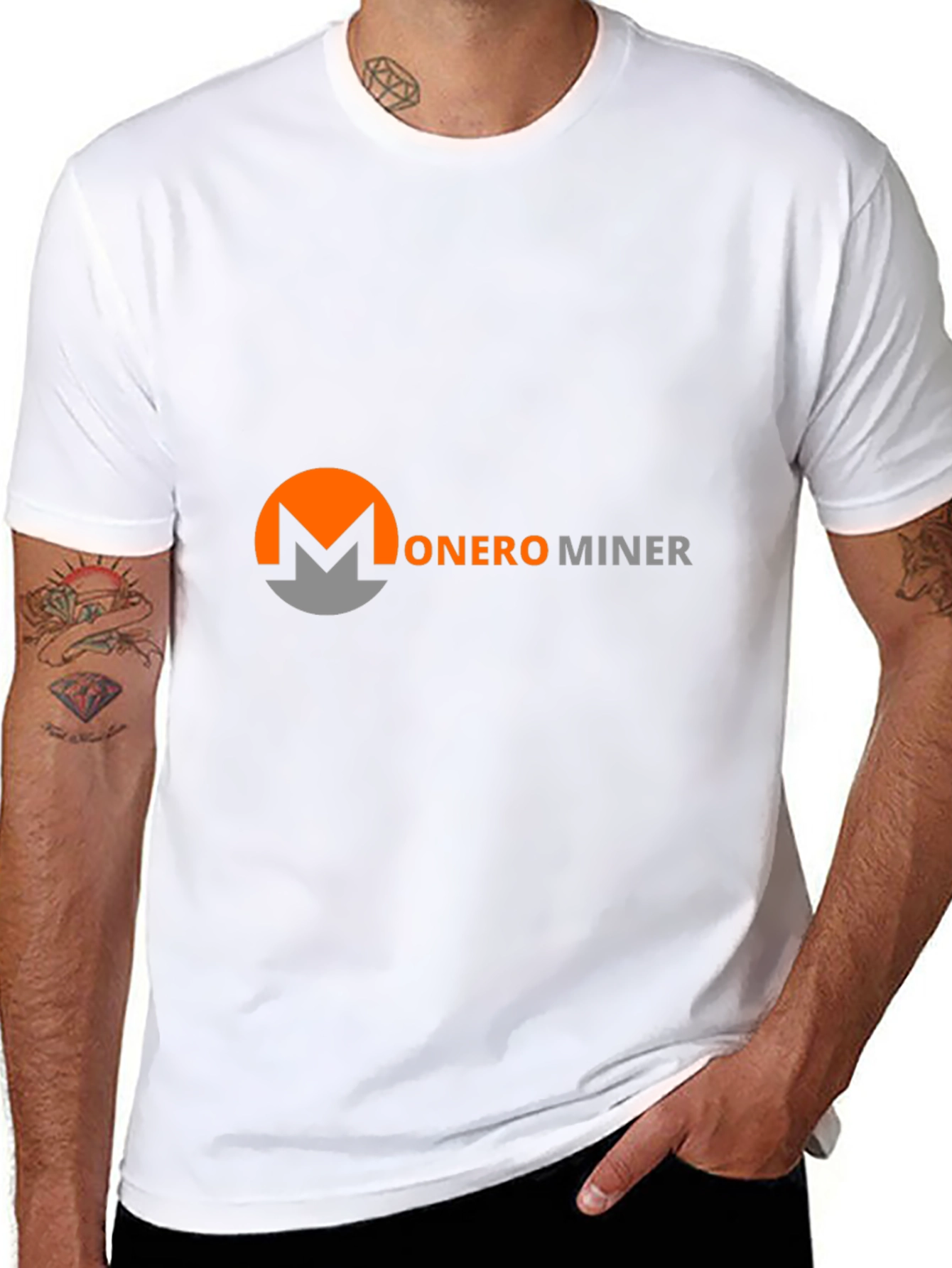 Monero Miner Black T-Shirt