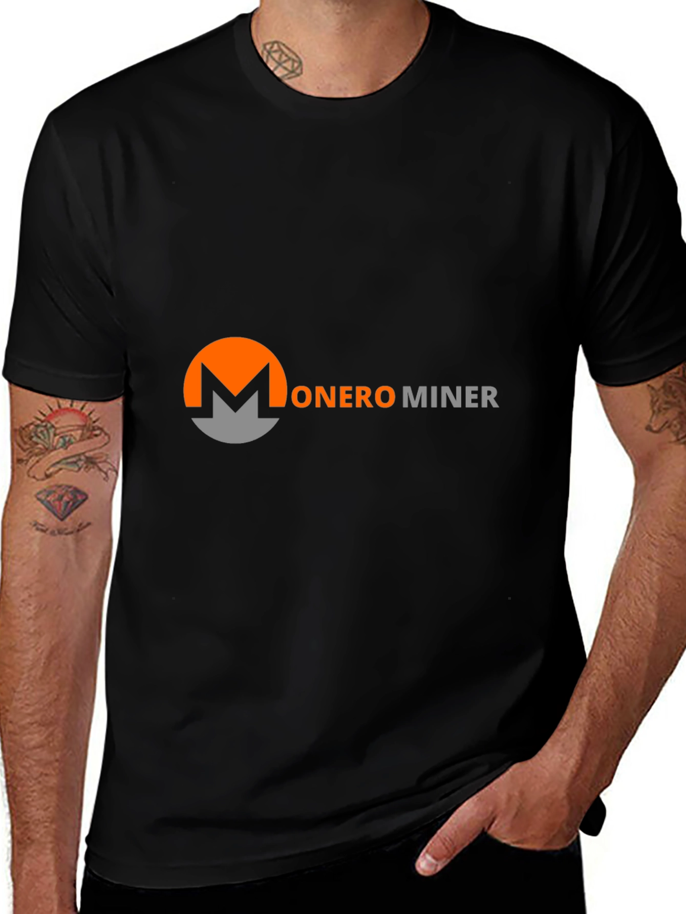 Monero Miner Black T-Shirt