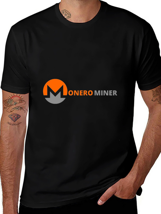Monero Miner Black T-Shirt