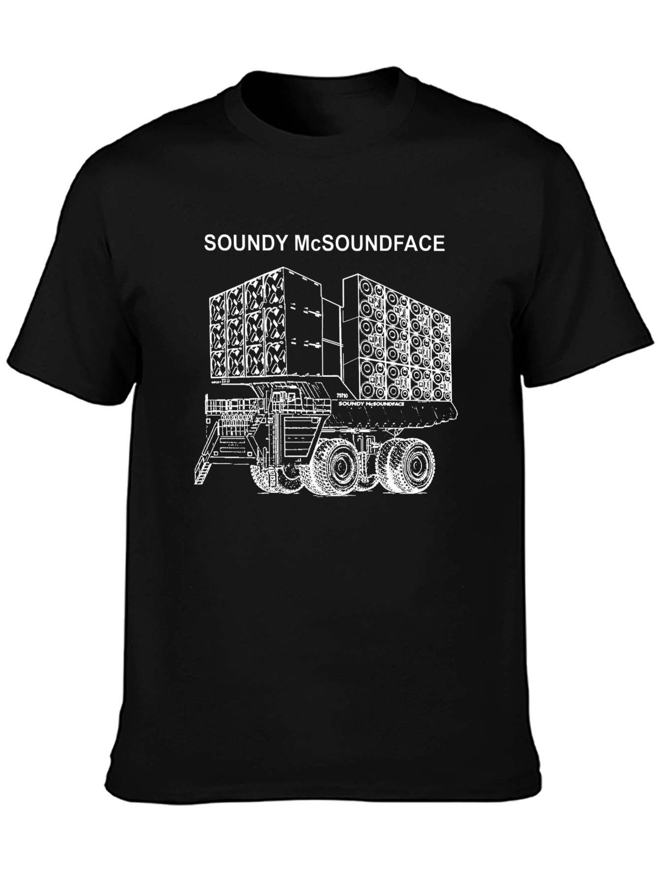 Soundy McSoundface Black T-Shirt