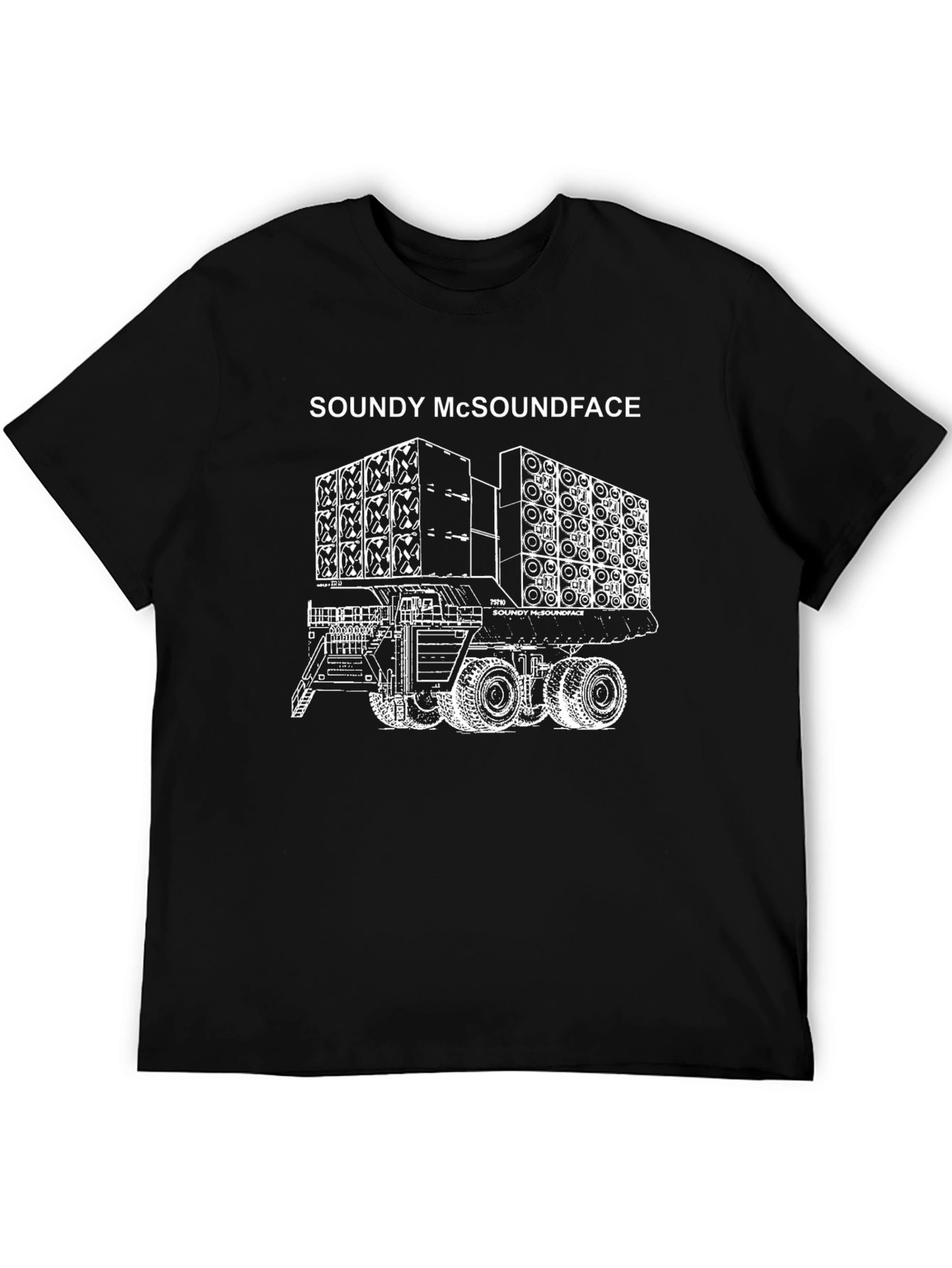Soundy McSoundface Black T-Shirt