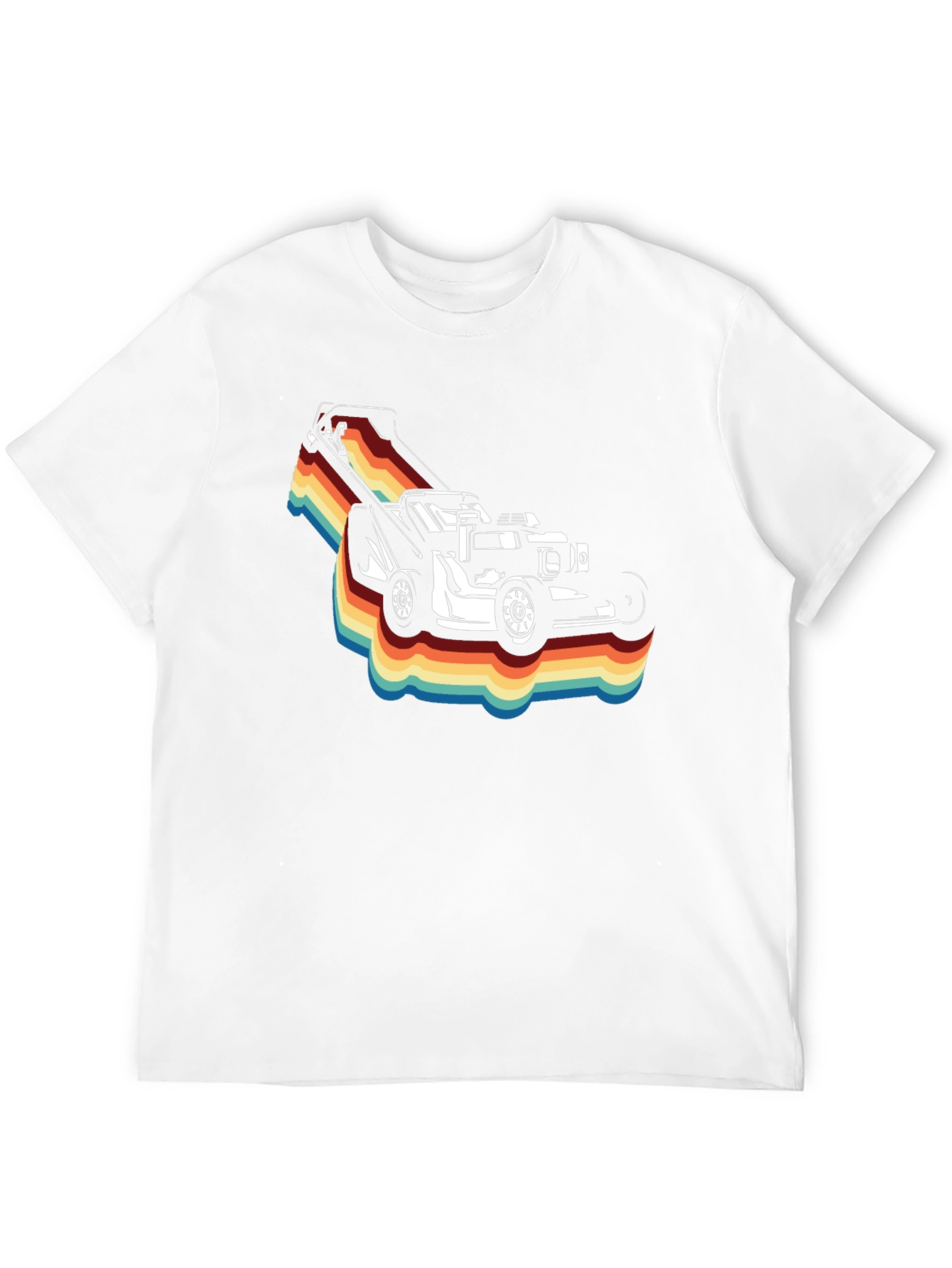 Retro Lawn Mower Graphic Tee