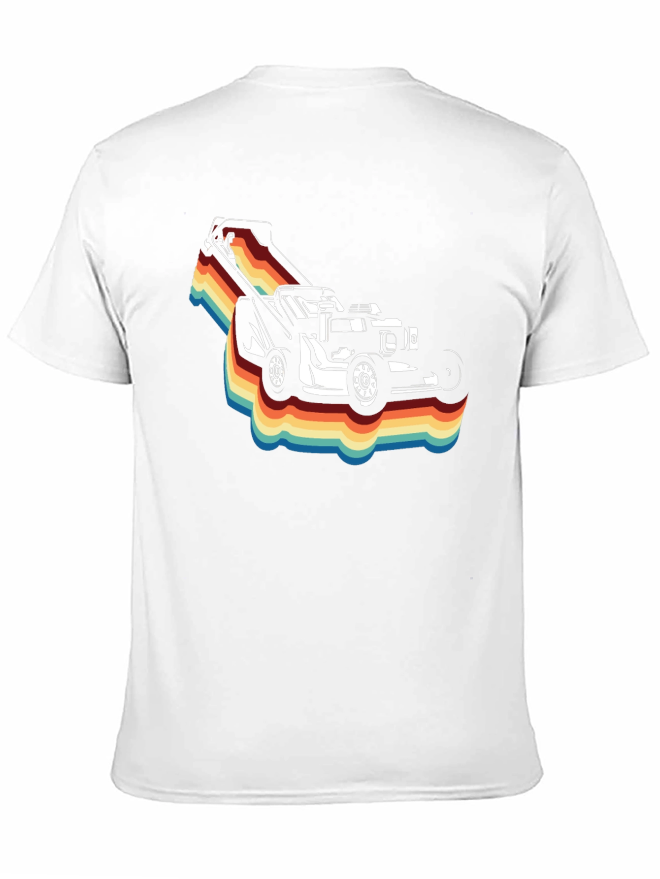 Retro Lawn Mower Graphic Tee
