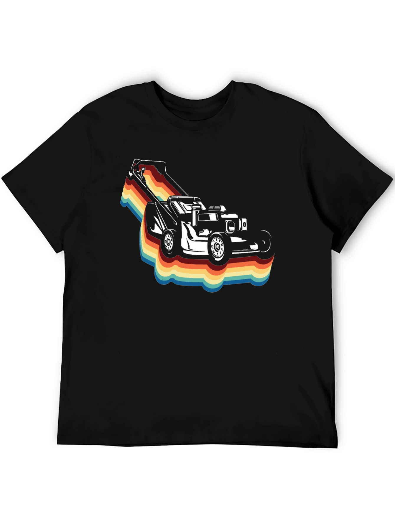 Retro Lawn Mower Graphic Tee