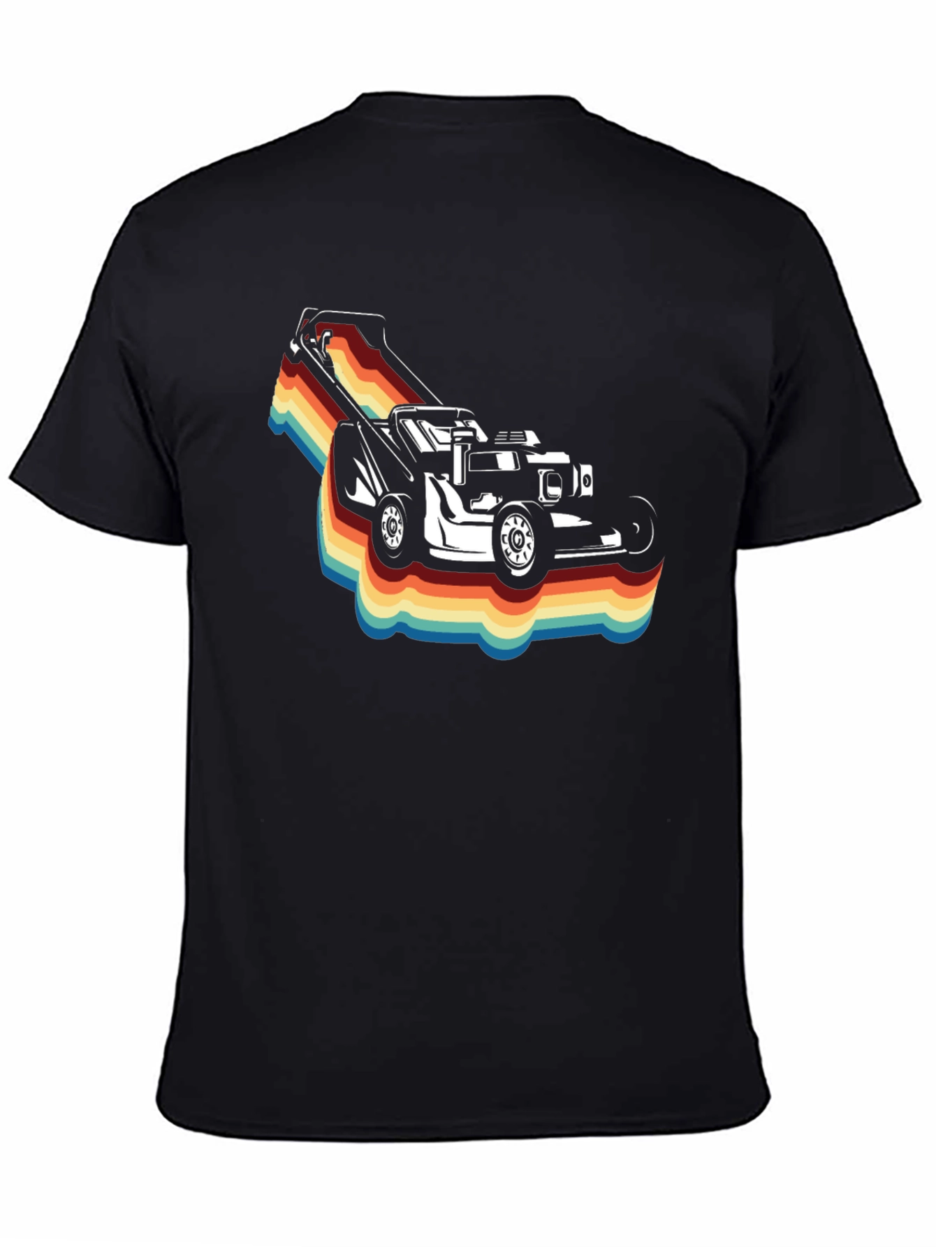 Retro Lawn Mower Graphic Tee