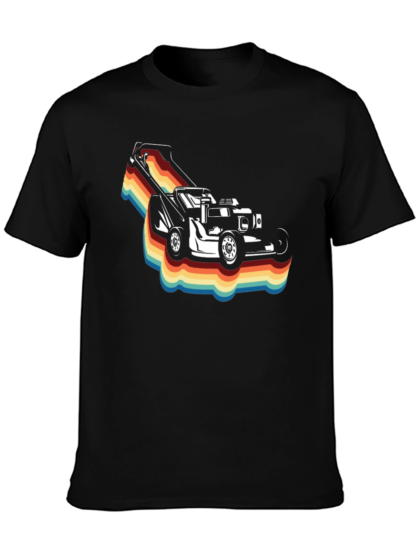 Retro Lawn Mower Graphic Tee