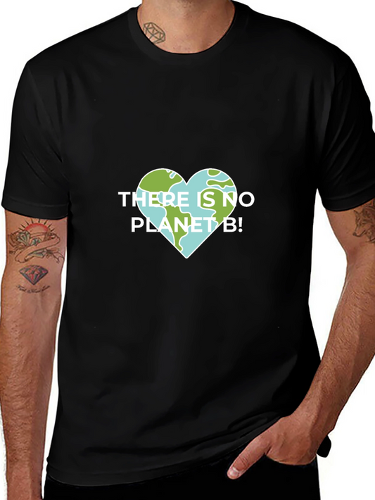 Planet B Earth Heart T-Shirt Save Environment Tee