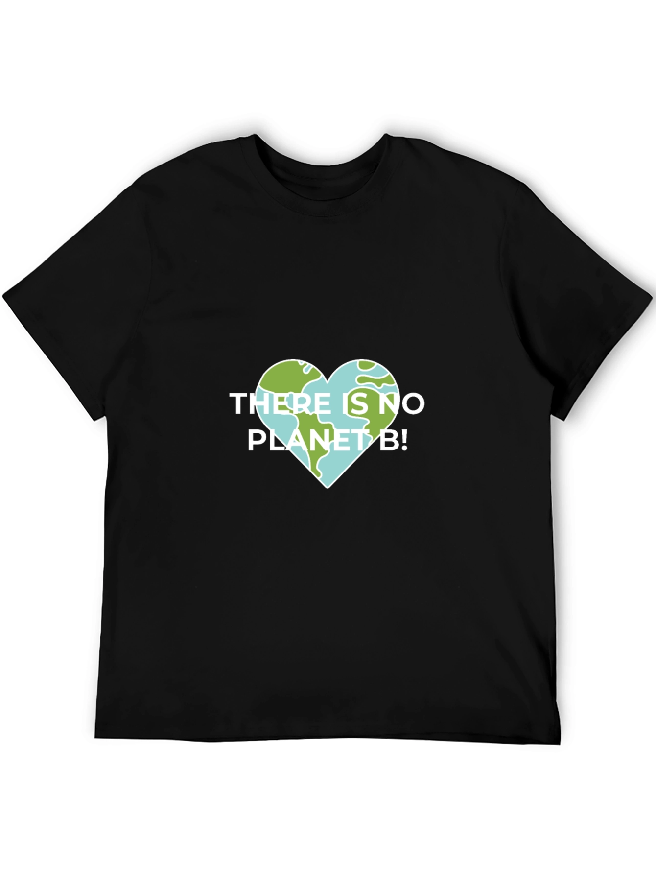 Planet B Earth Heart T-Shirt Save Environment Tee