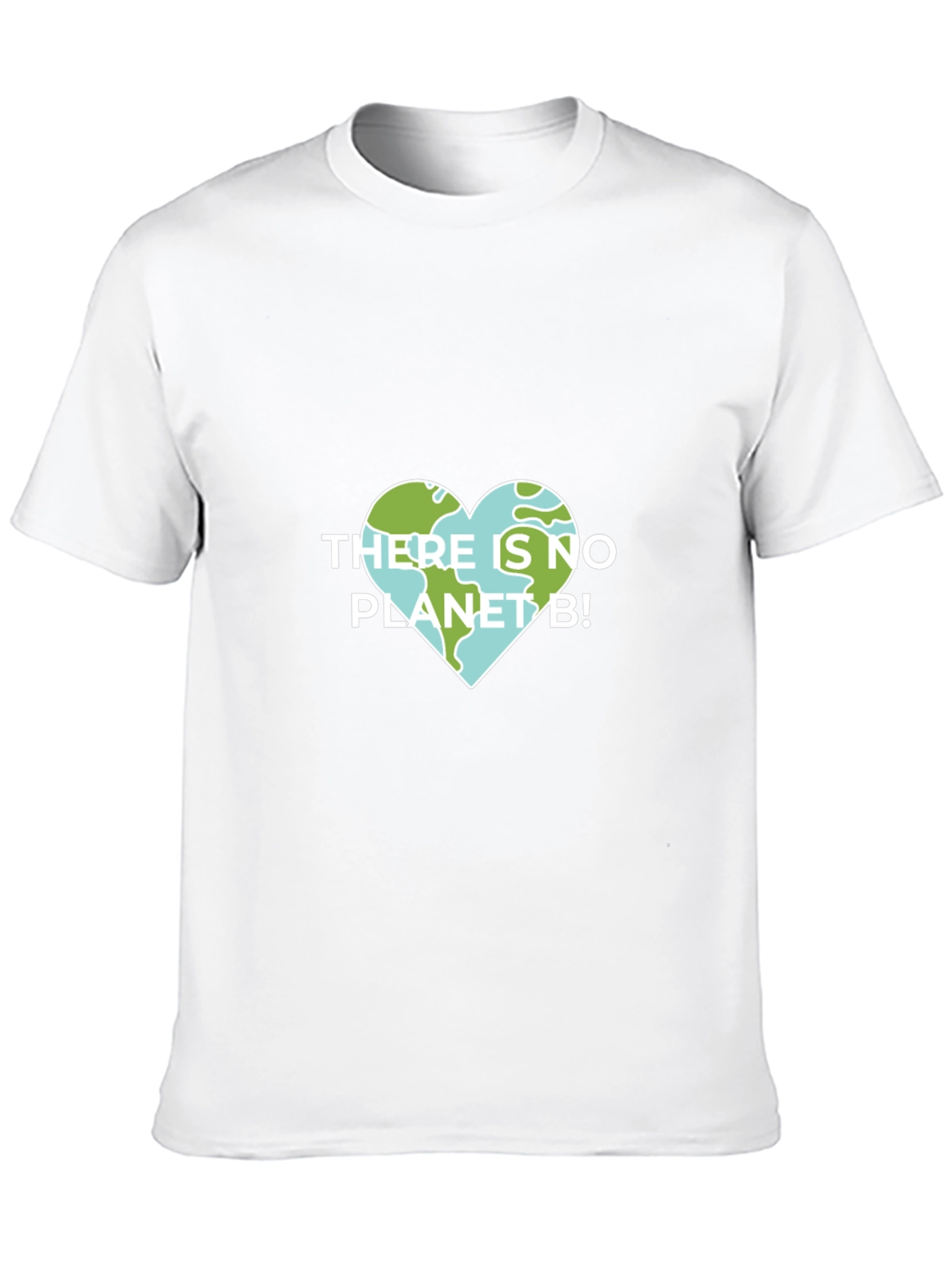 Planet B Earth Heart T-Shirt Save Environment Tee