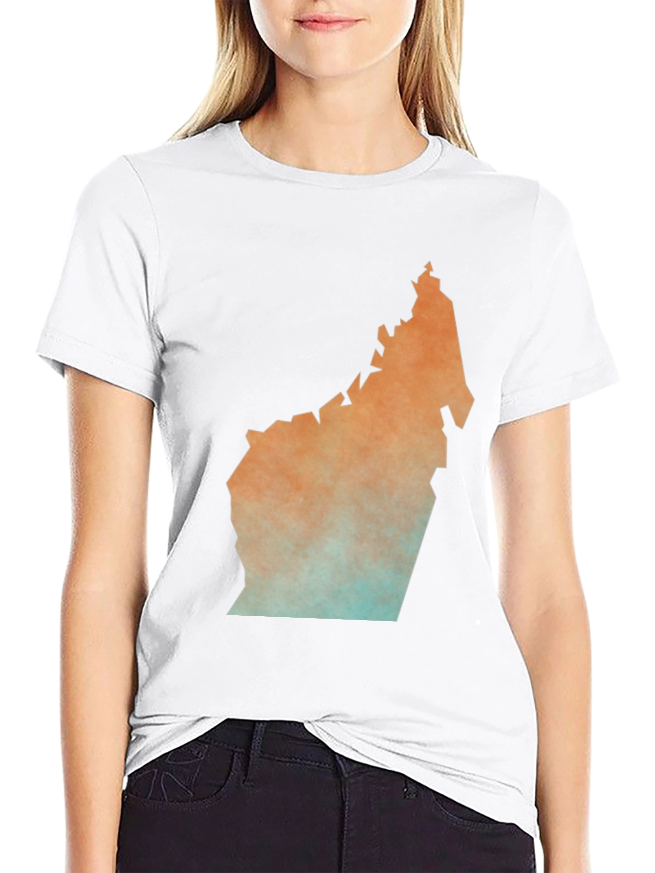 Unique Map Graphic Tee - Stylish Black T-Shirt