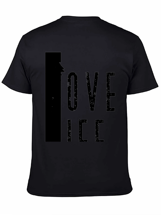 Love Ice Black T-Shirt