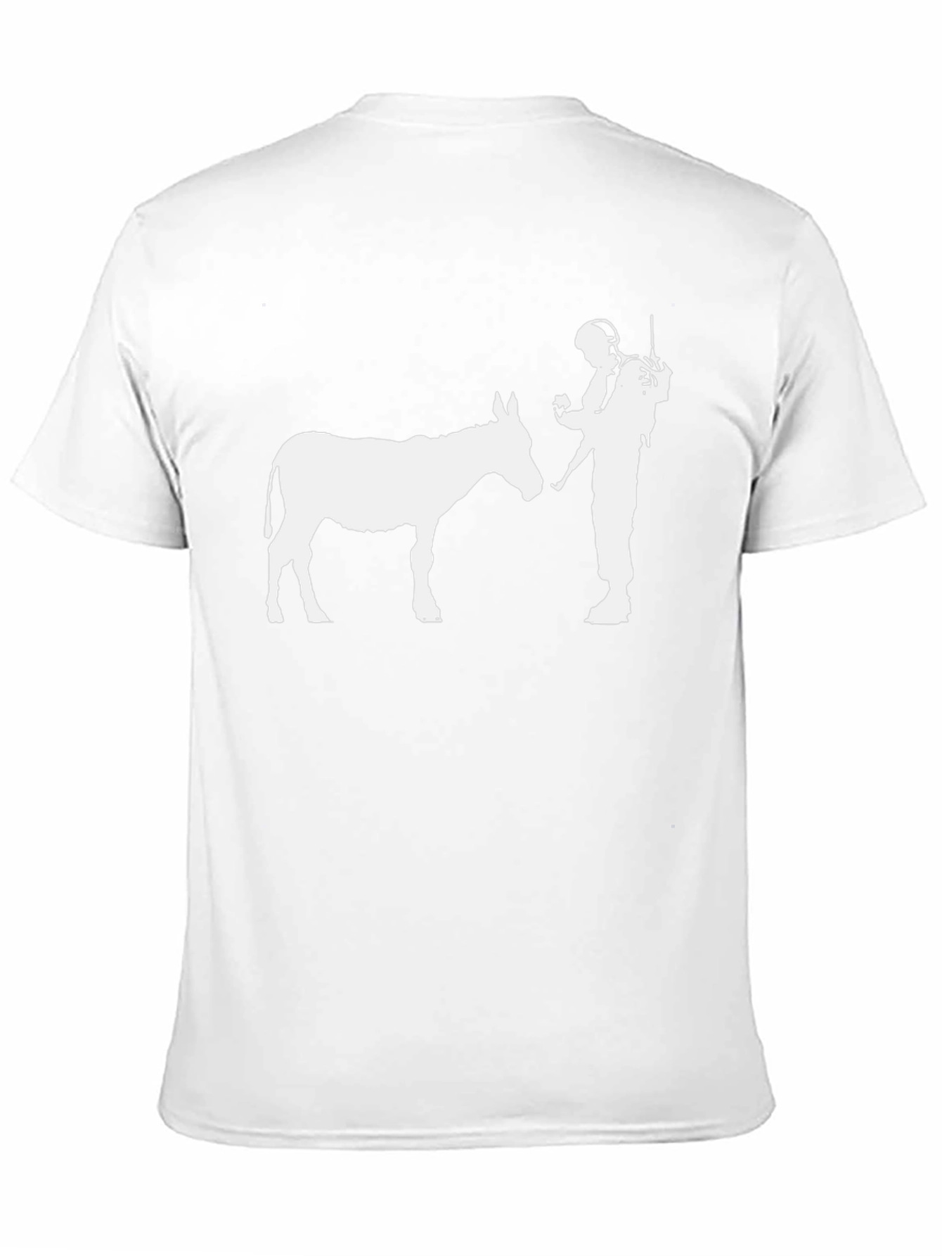 Humorous Graphic T-Shirt - Donkey & Soldier
