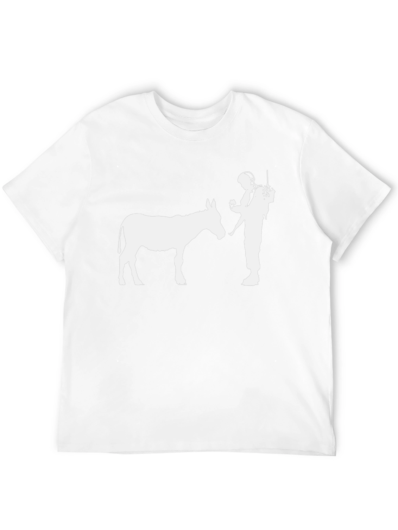Humorous Graphic T-Shirt - Donkey & Soldier