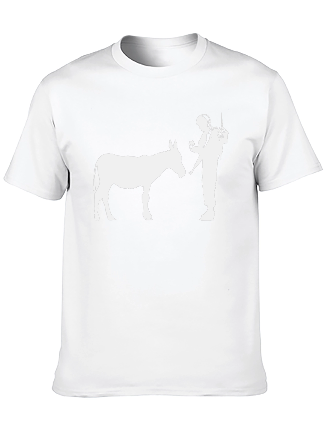 Humorous Graphic T-Shirt - Donkey & Soldier