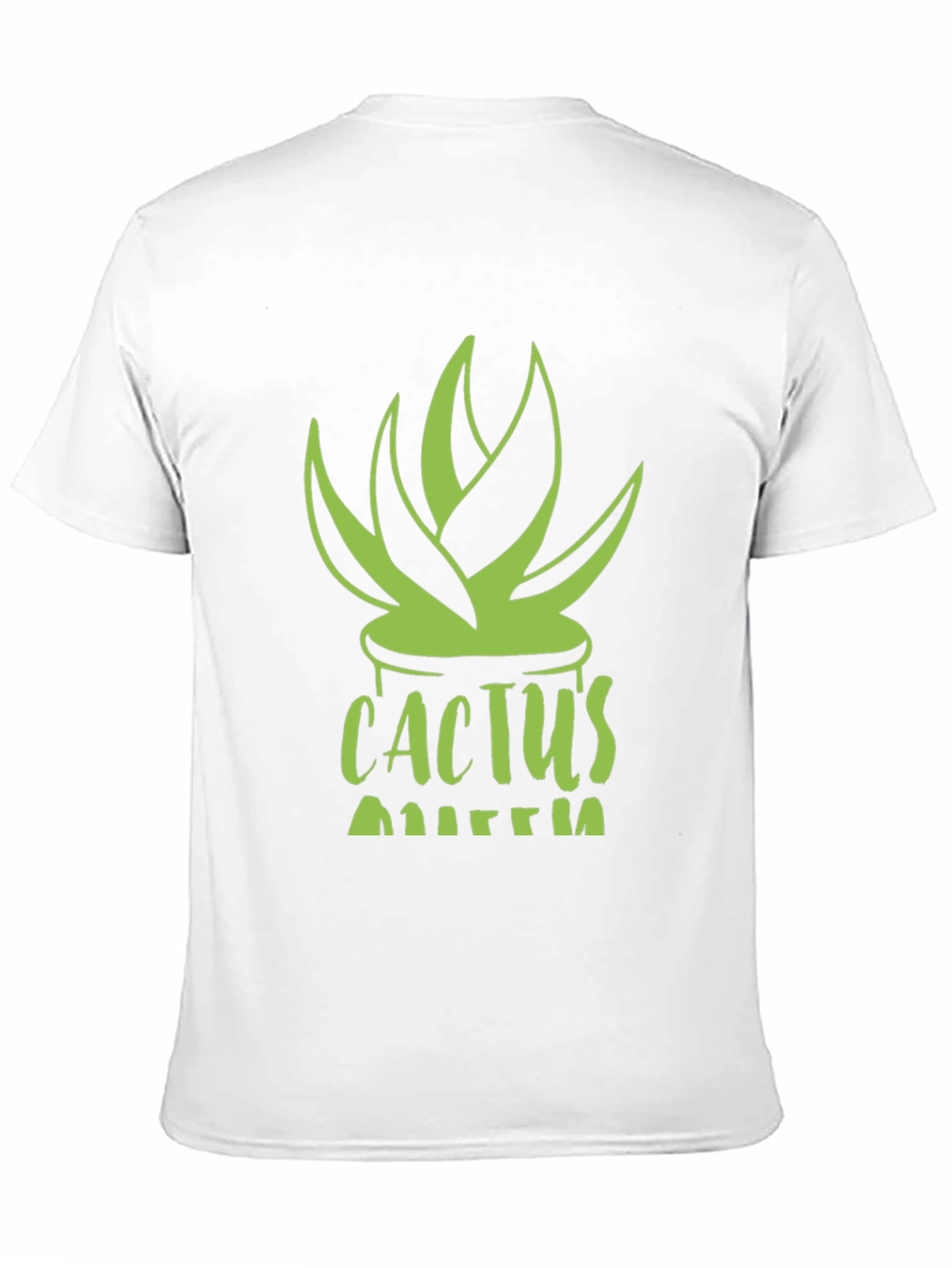 Cactus Queen Black T-Shirt - Stylish Plant Lover Tee