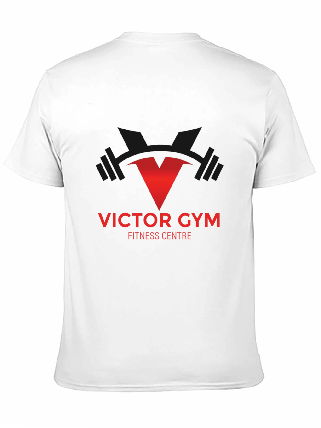 Victor Gym Fitness Centre T-Shirt - Black