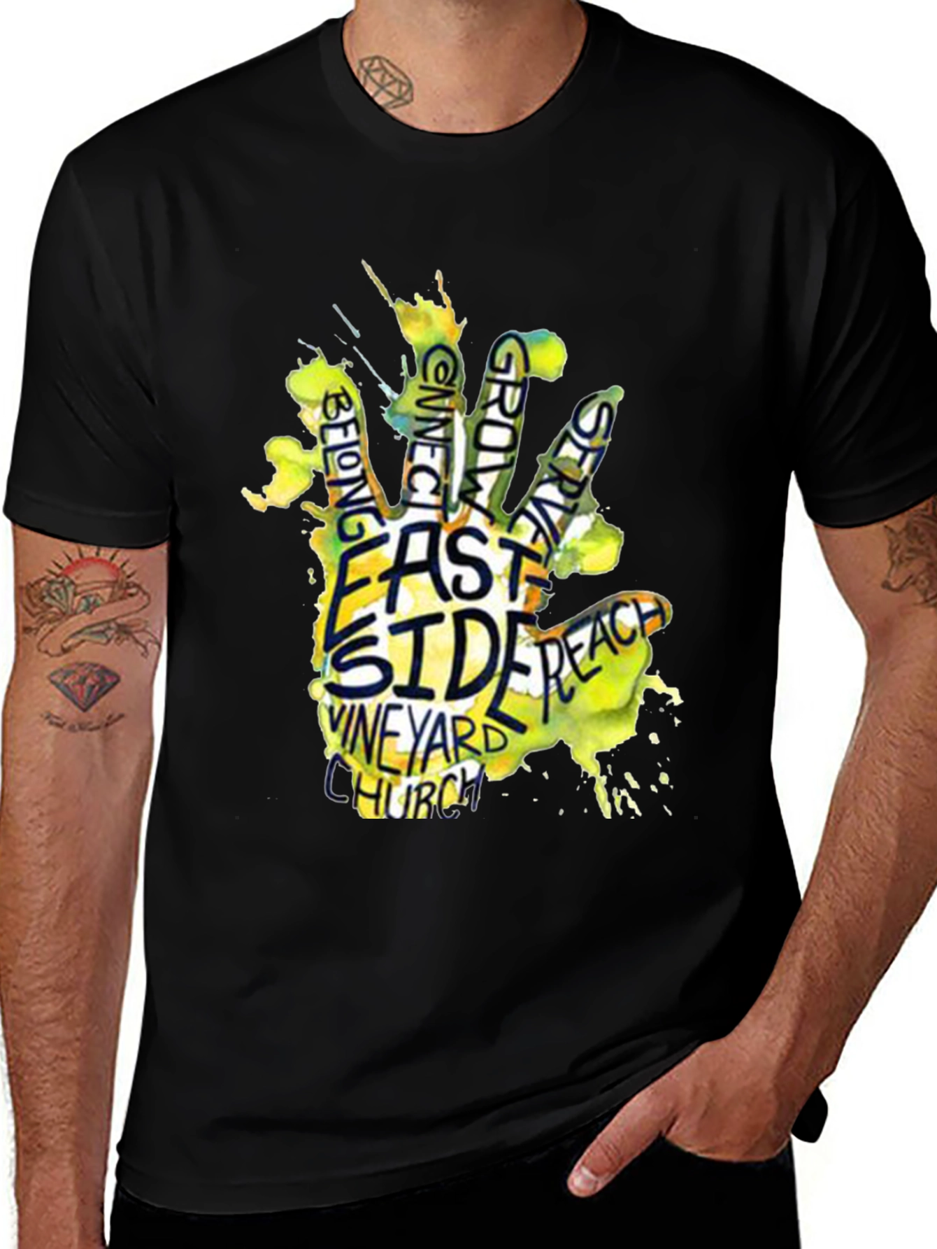 East Side Vineyard Church Graphic T-Shirt
