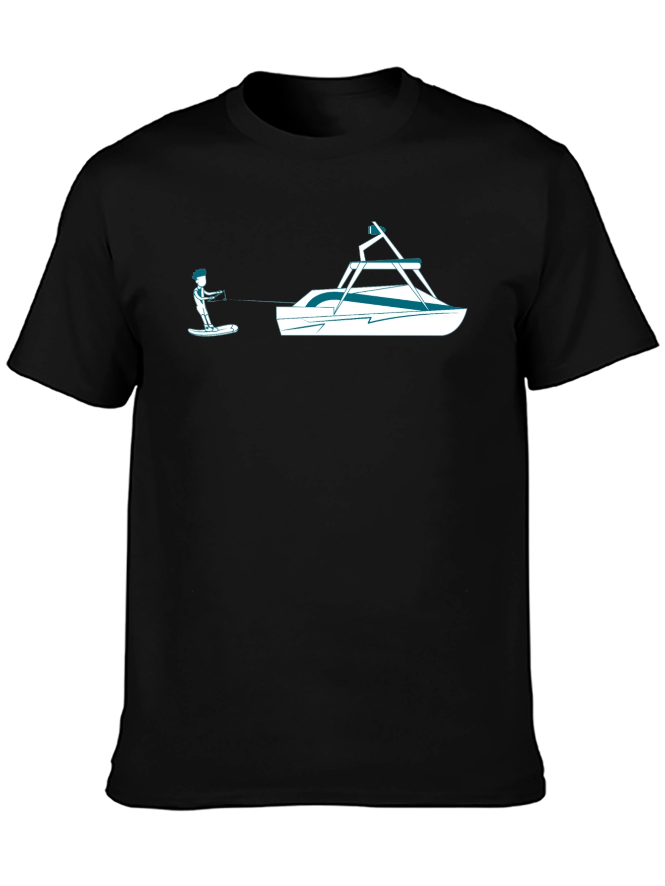 Waterskiing T-Shirt - Fun Graphic Tee