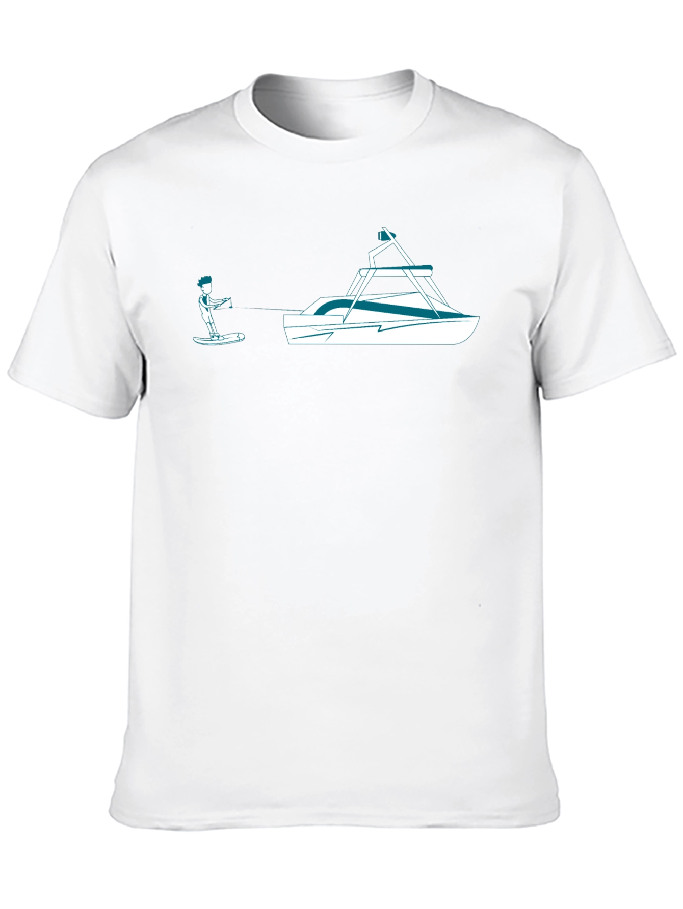 Waterskiing T-Shirt - Fun Graphic Tee