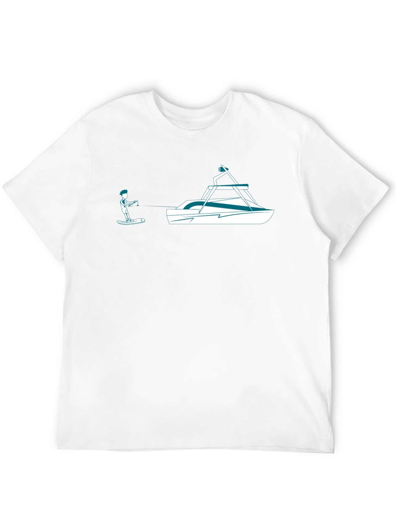 Waterskiing T-Shirt - Fun Graphic Tee