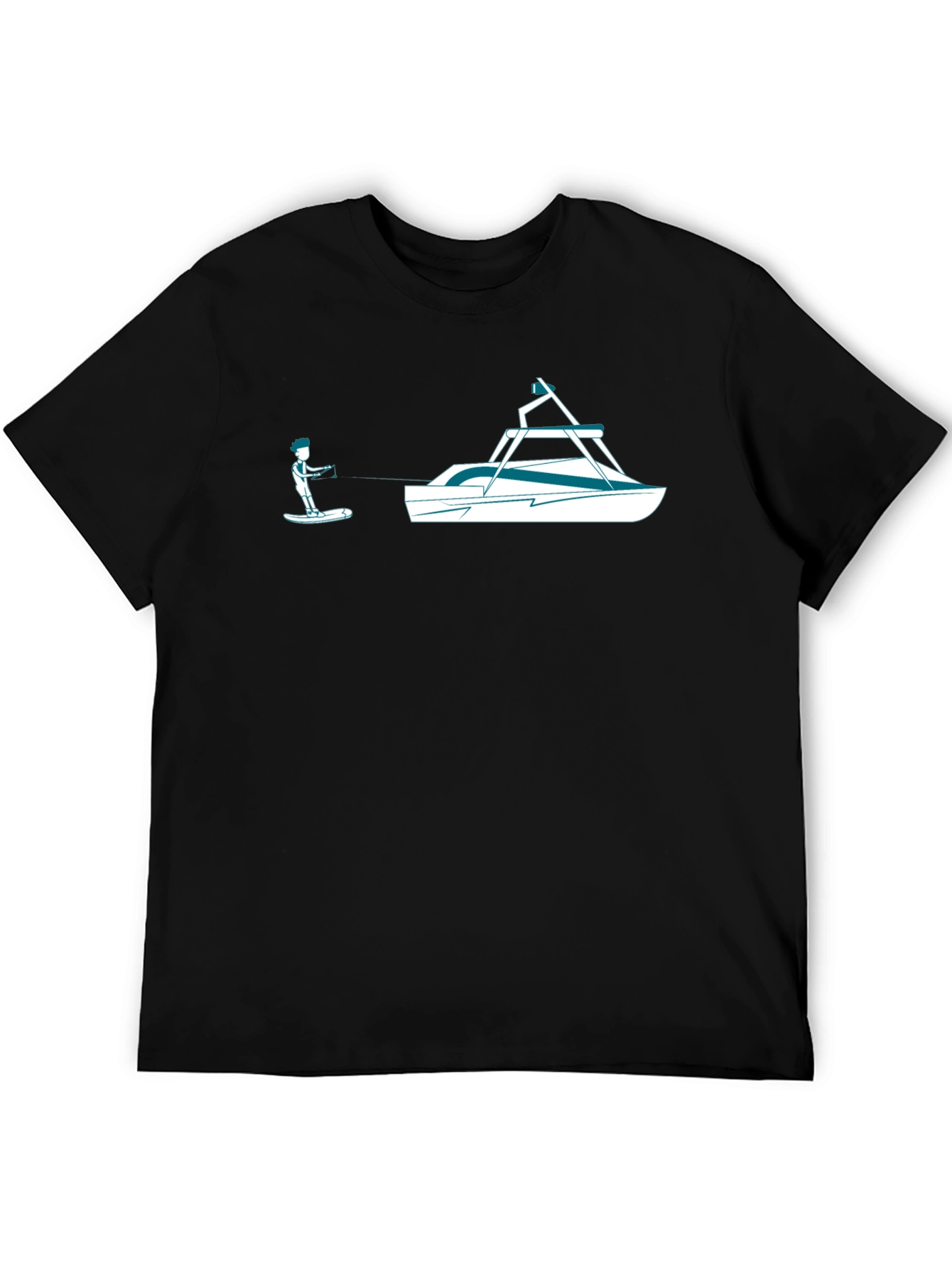 Waterskiing T-Shirt - Fun Graphic Tee