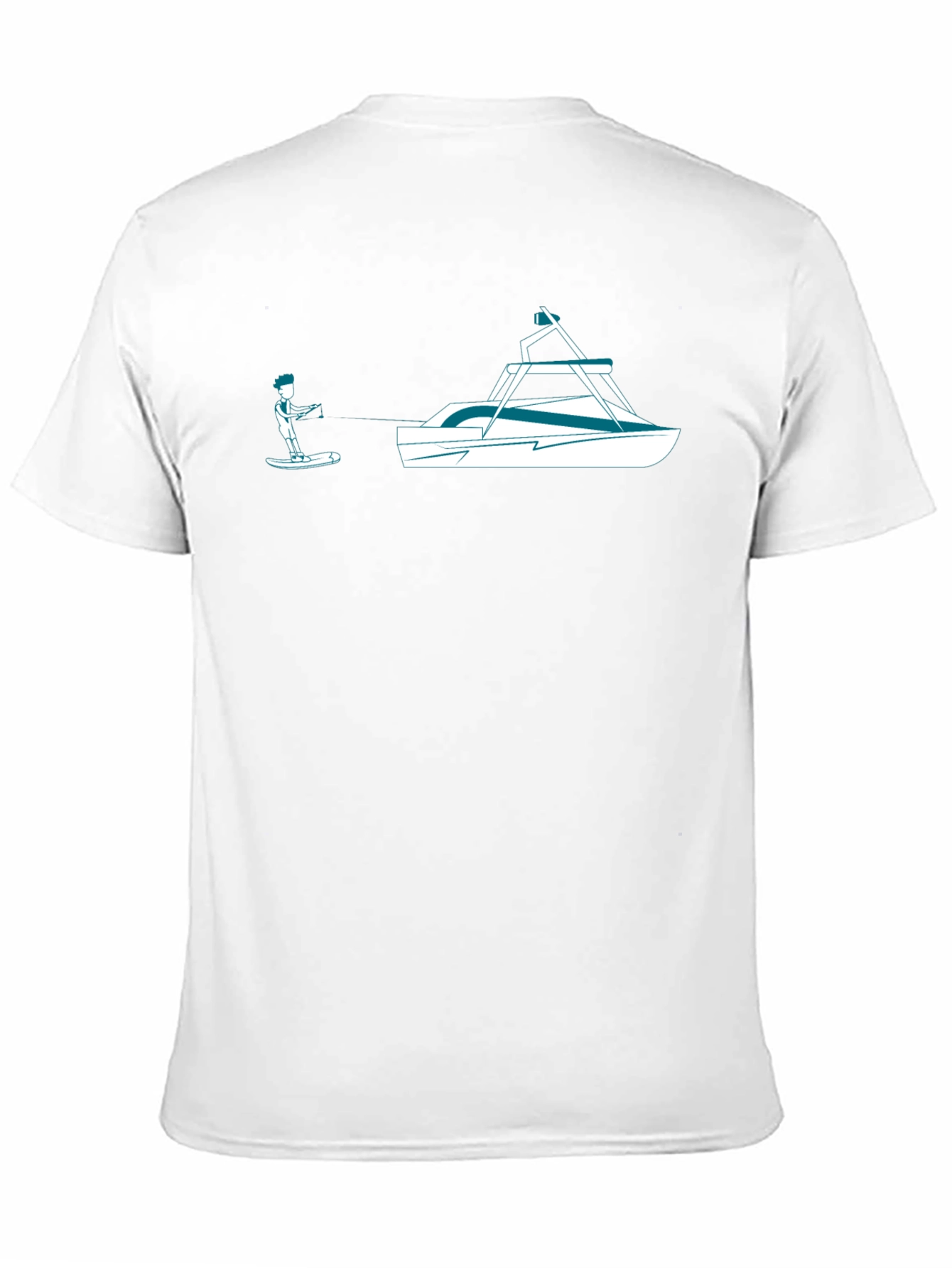 Waterskiing T-Shirt - Fun Graphic Tee
