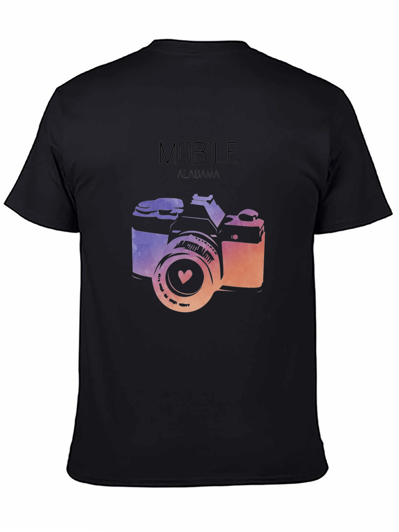 Mobile Alabama Camera T-Shirt