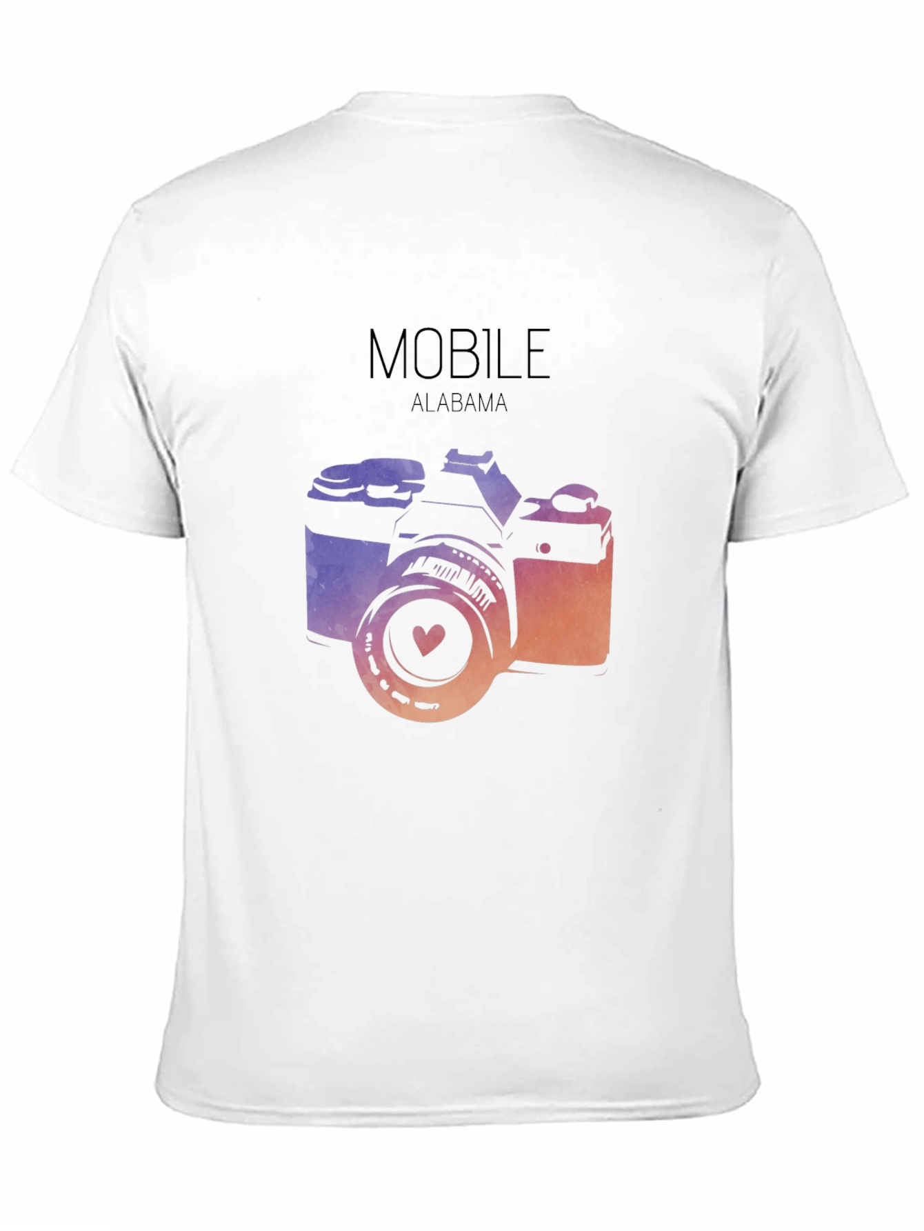 Mobile Alabama Camera T-Shirt