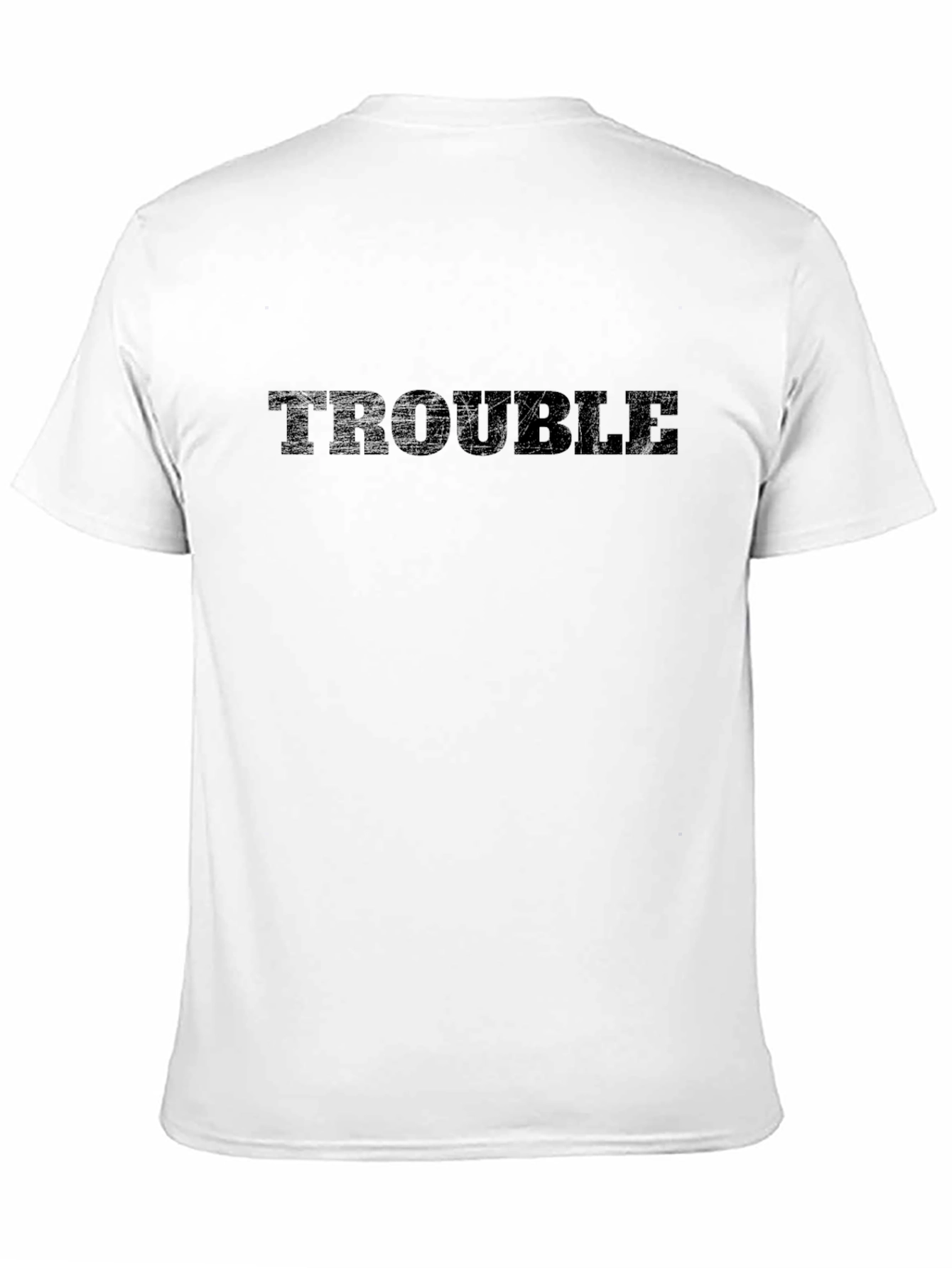 Trouble Graphic Tee - Classic Black