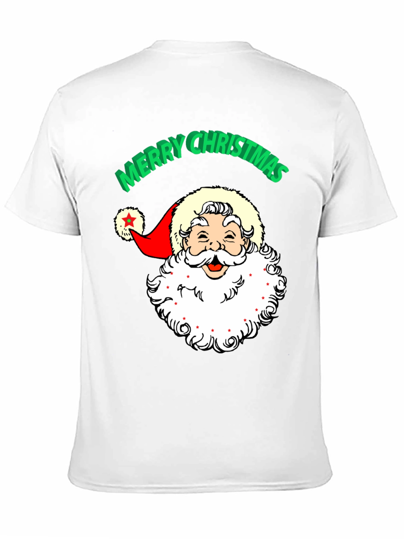 Merry Christmas Santa T-Shirt - Holiday Apparel