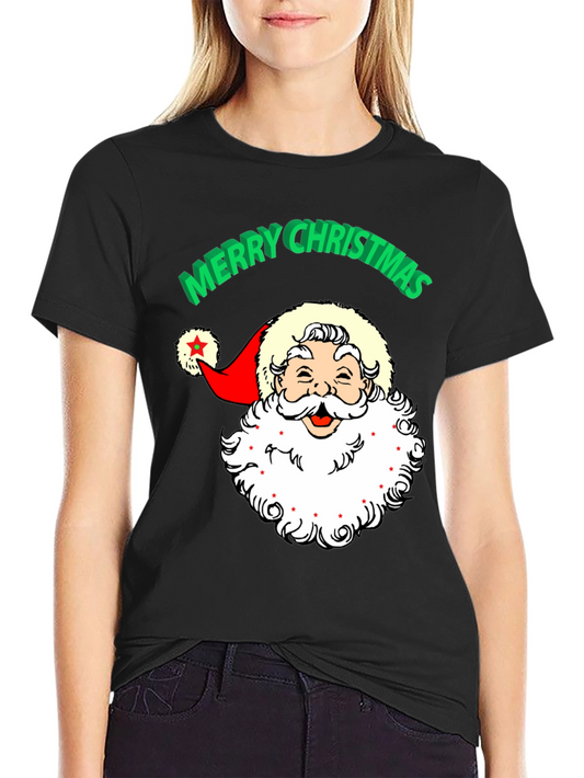 Merry Christmas Santa T-Shirt - Holiday Apparel