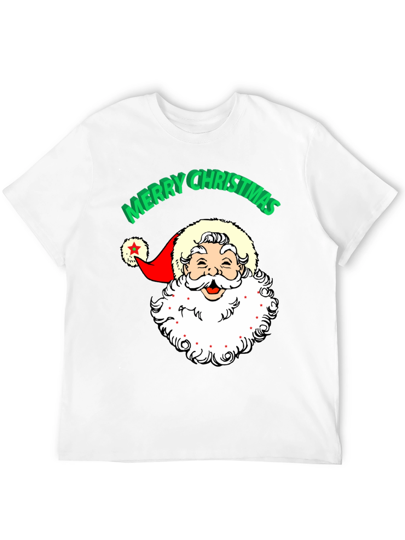 Merry Christmas Santa T-Shirt - Holiday Apparel