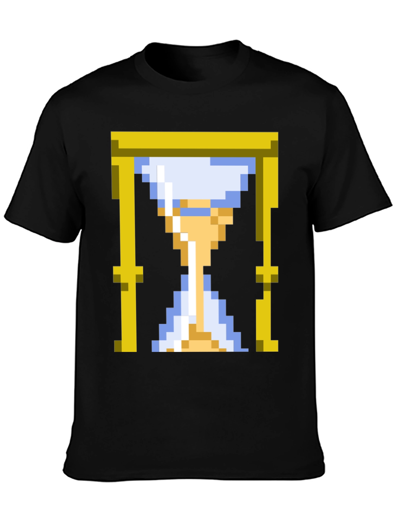 Pixel Art Hourglass T-Shirt - Gamer Style