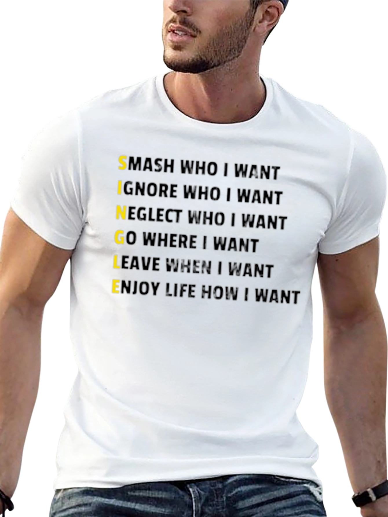 Single Life Graphic T-Shirt