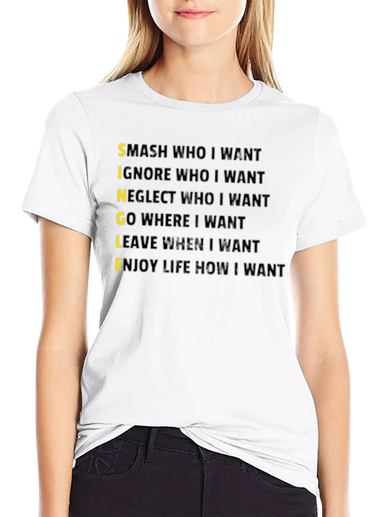 Single Life Graphic T-Shirt