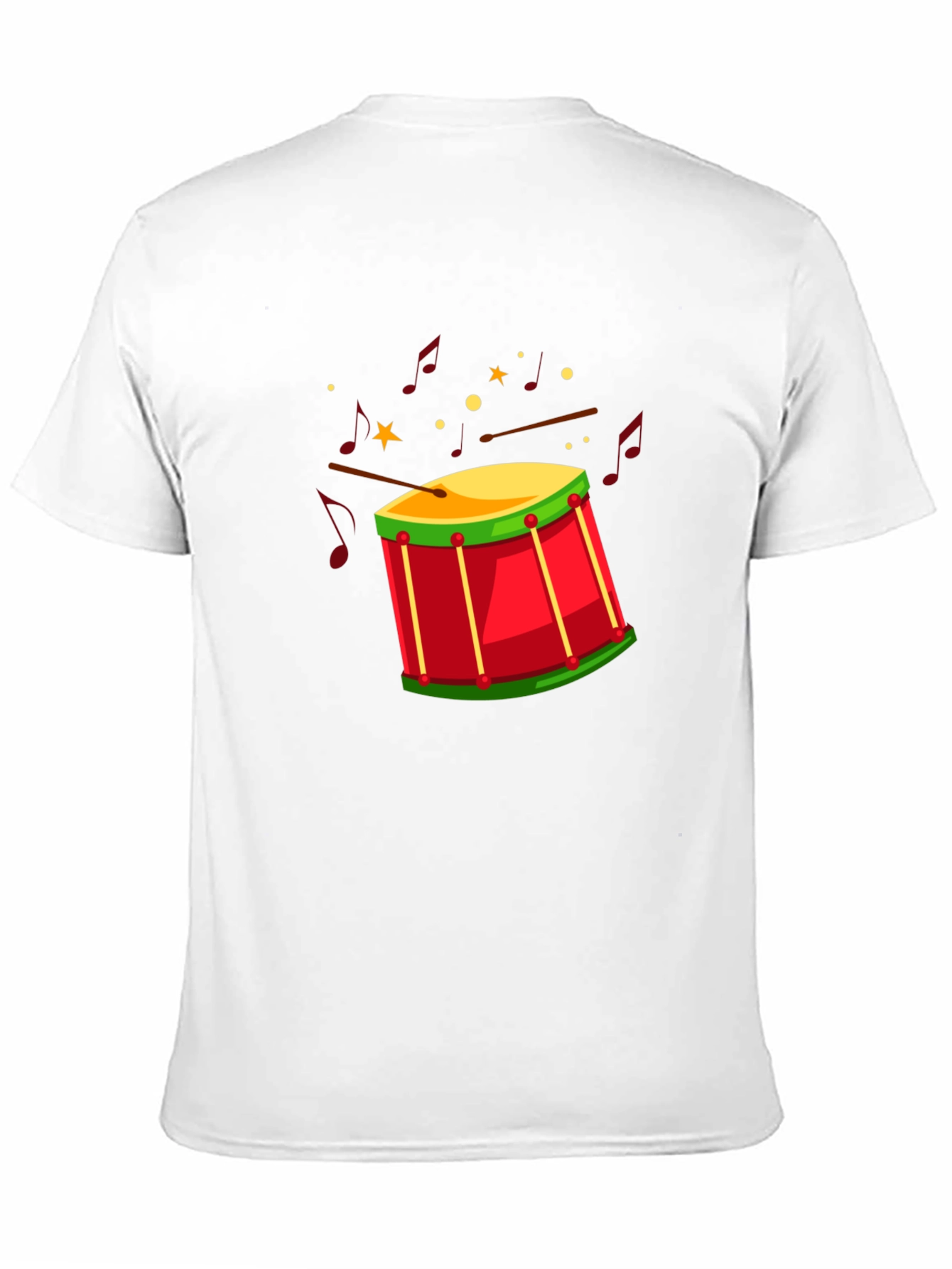 Drum Graphic T-Shirt - Musician Style Tee