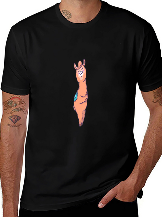 Llama Graphic Tee - Casual Comfort