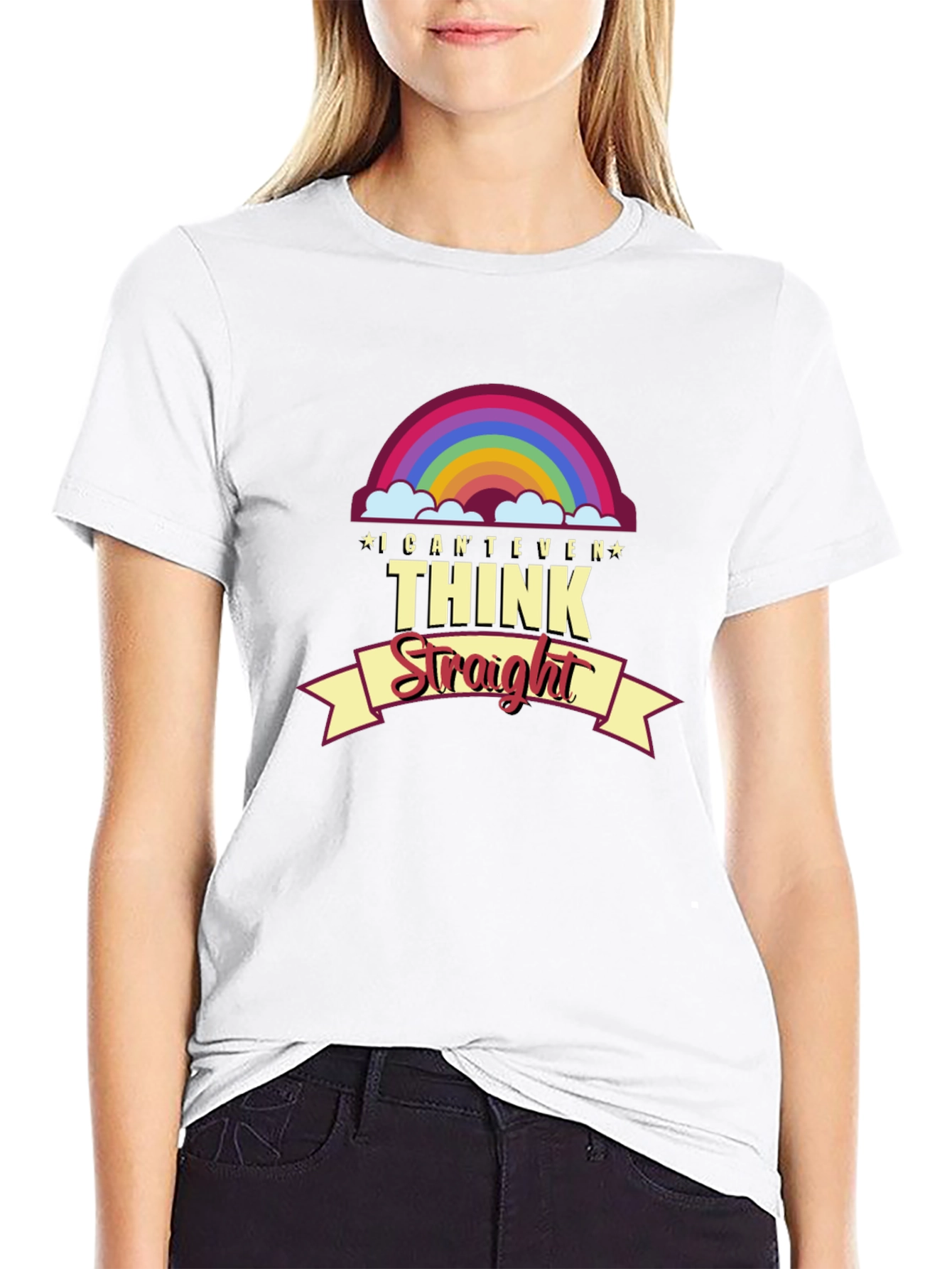 I Cant Even Think Straight Pride T-Shirt